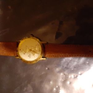 Vintage  Lorus Gold Mickey mouse watch. By The Walt Disney Company